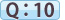 Q：10